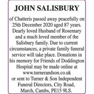 JOHN SALISBURY