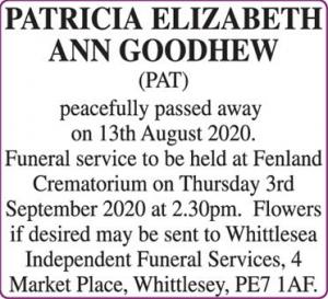 PATRICIA GOODHEW