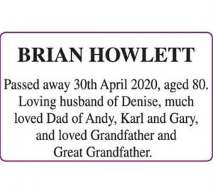 BRIAN HOWLETT