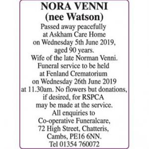 NORA VENNI