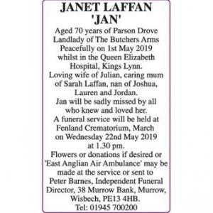 JANET LAFFAN JAN